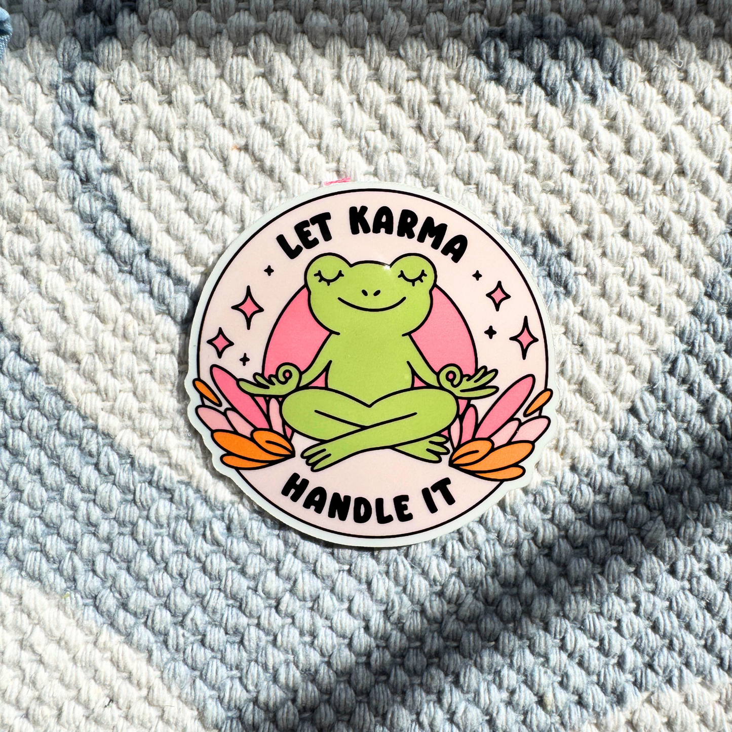 "Let Karma Handle It" Vinyl Sticker