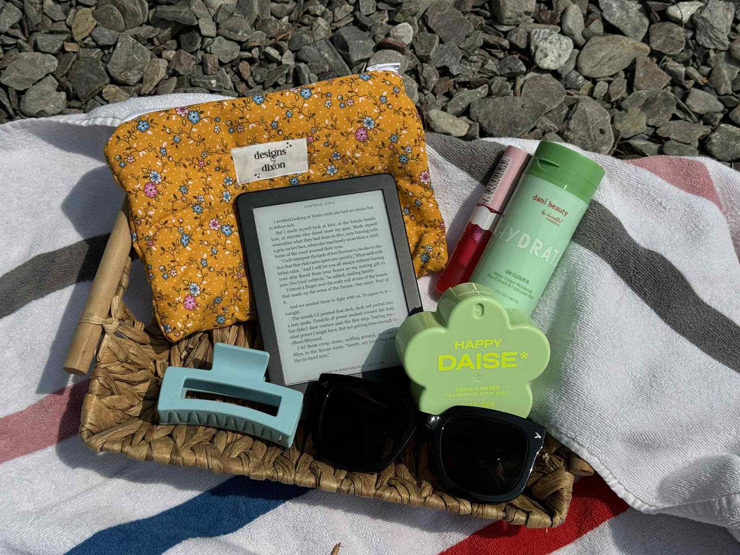Reclaimed Vintage Fabric Ereader Sleever