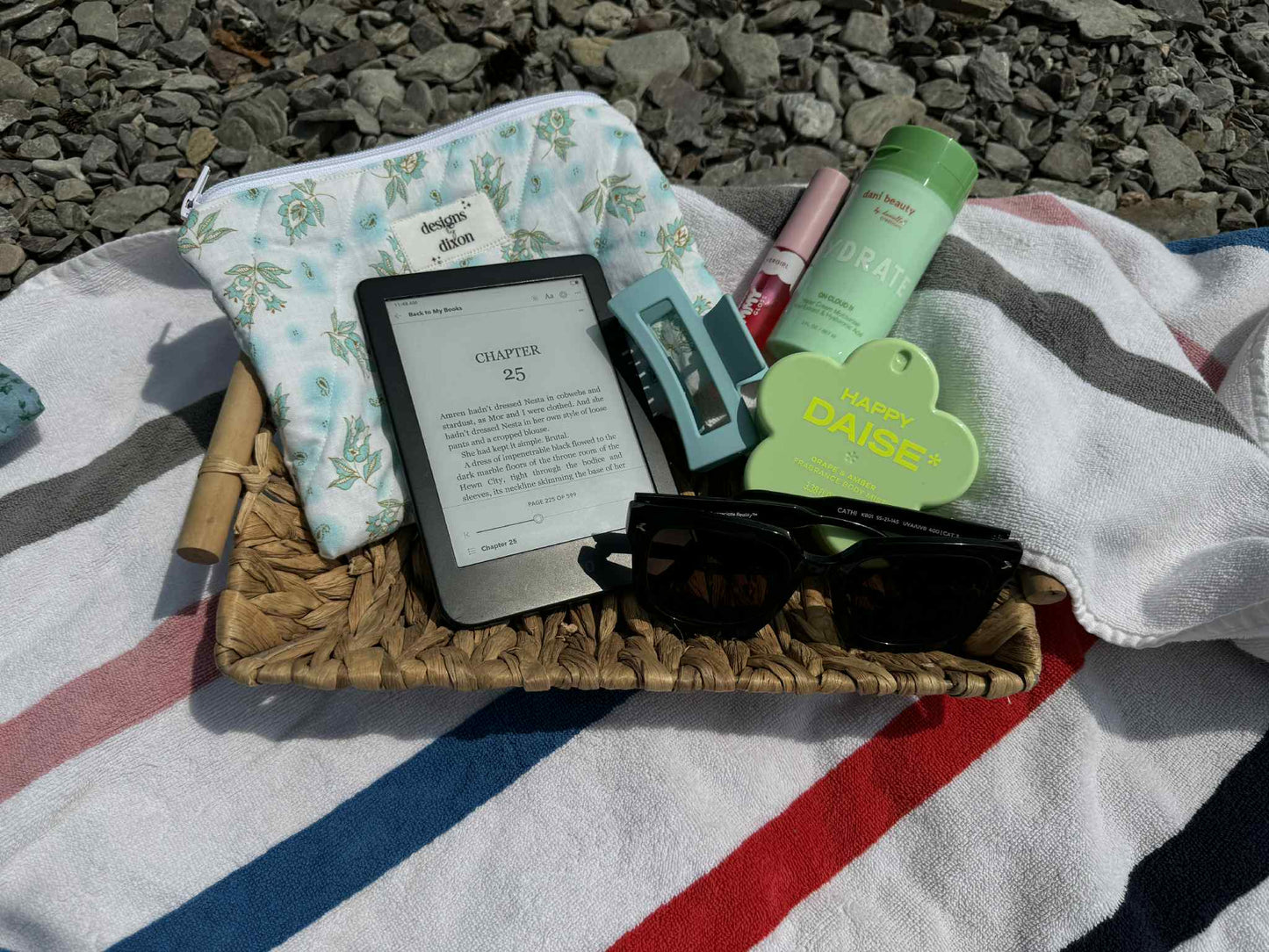 Reclaimed Vintage Fabric Ereader Sleever