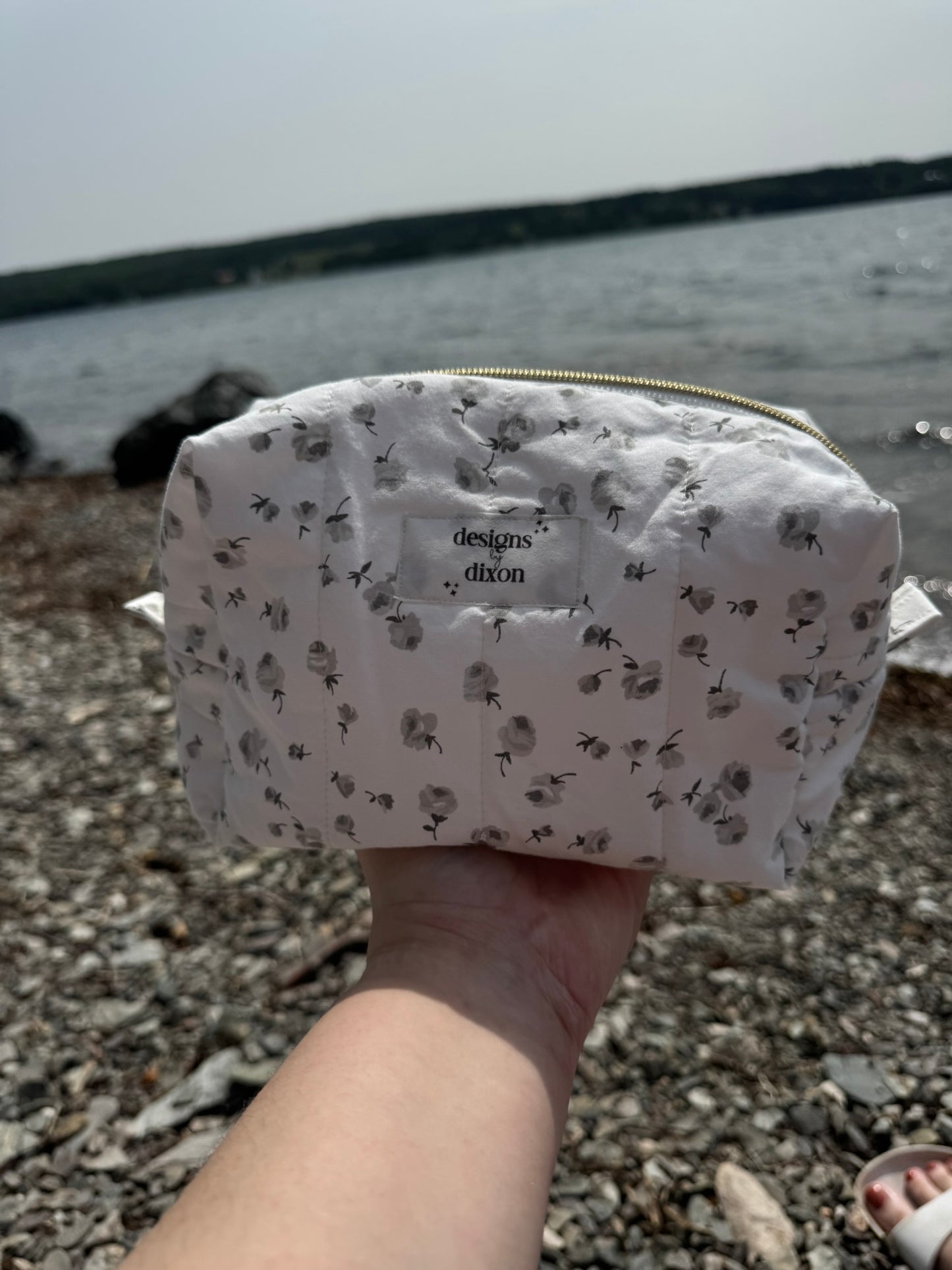 Reclaimed Vintage Fabric Makeup Bag