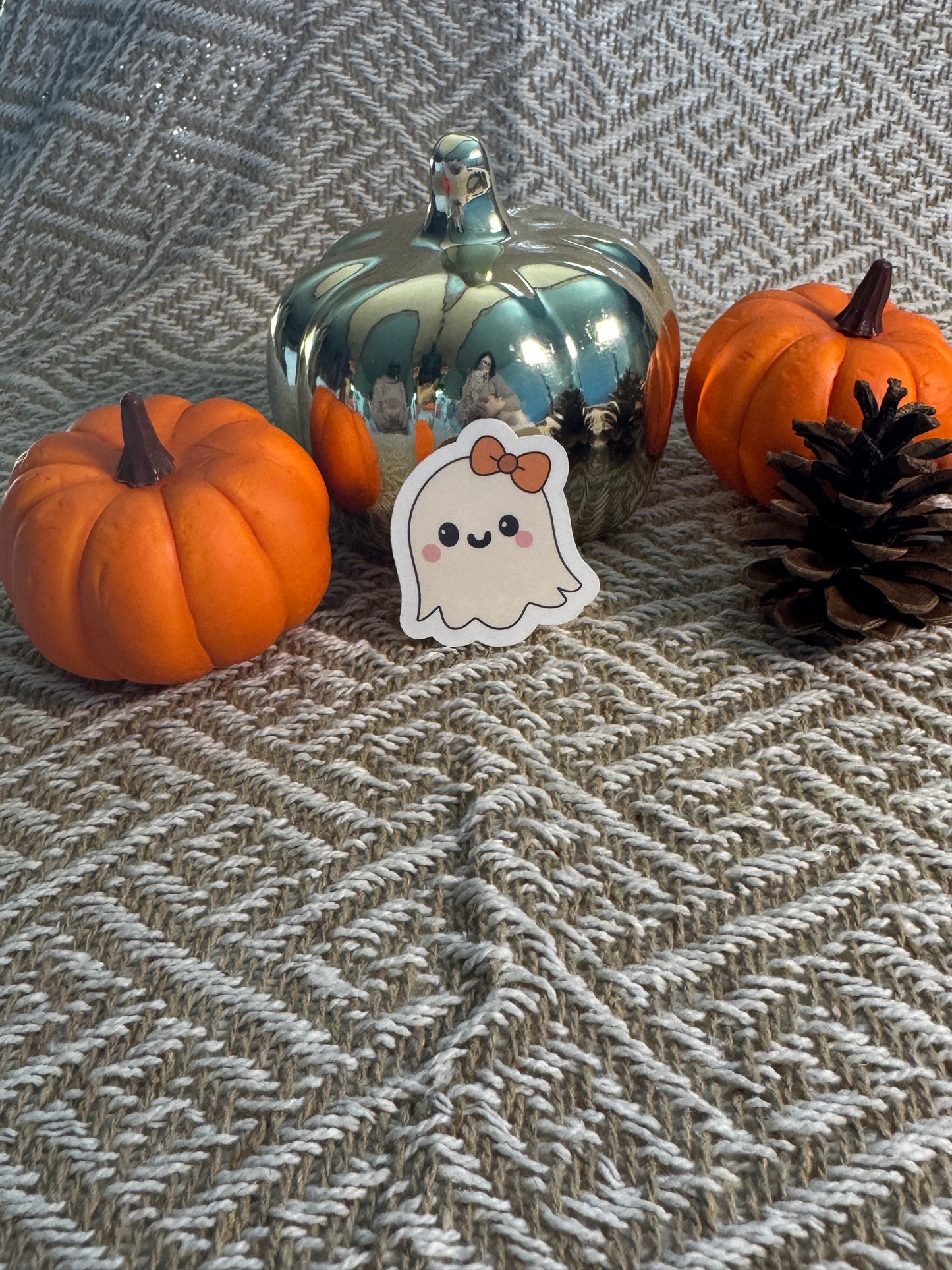 Cutie Ghost Vinyl Sticker