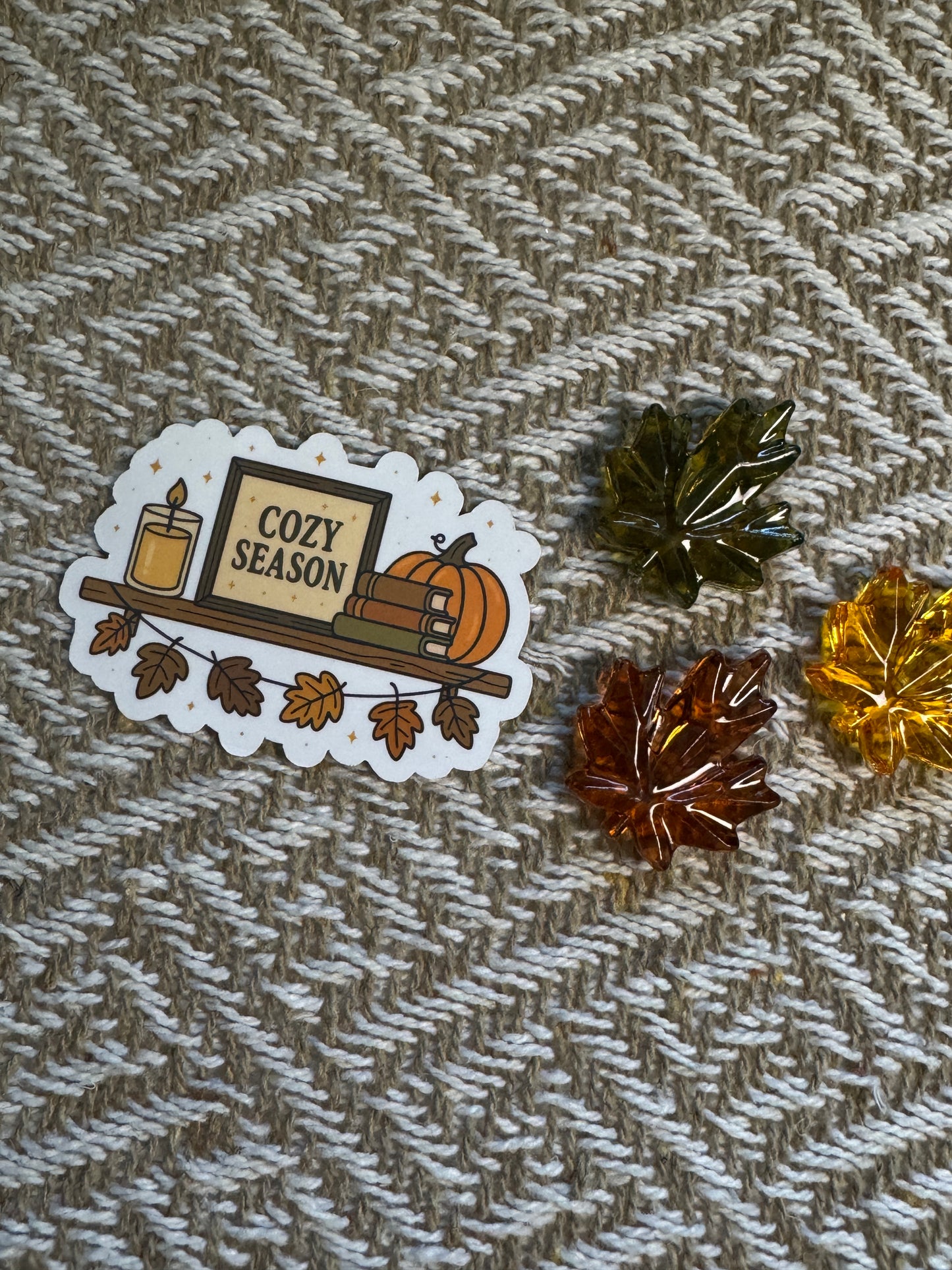 Cozy Season Vinyl Sticker
