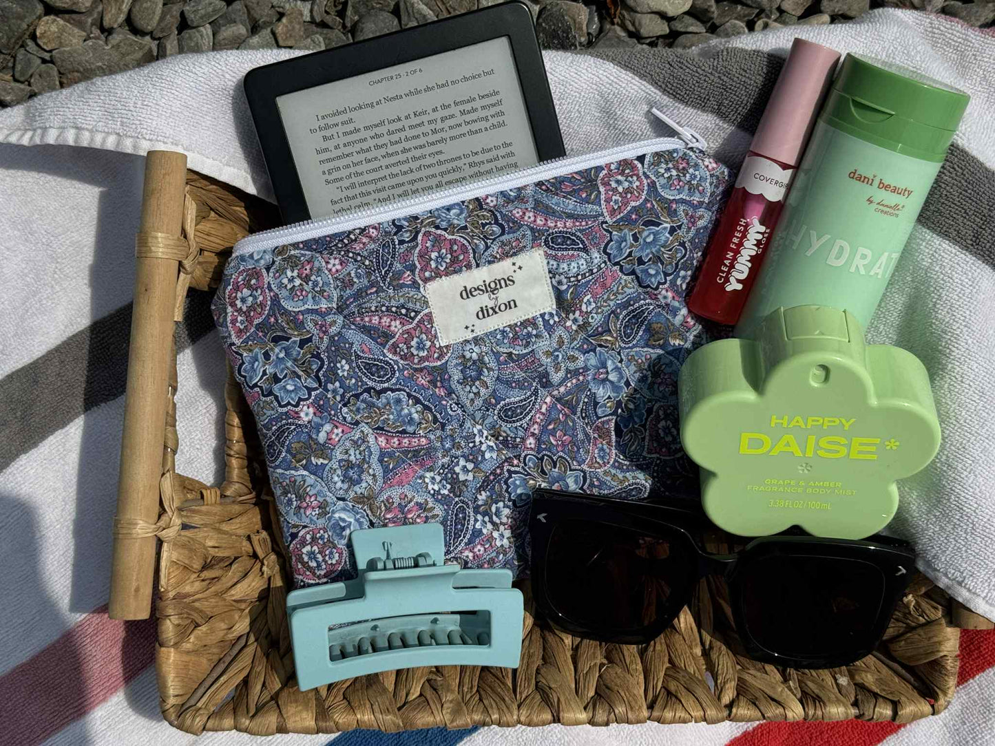 Reclaimed Vintage Fabric Ereader Sleever