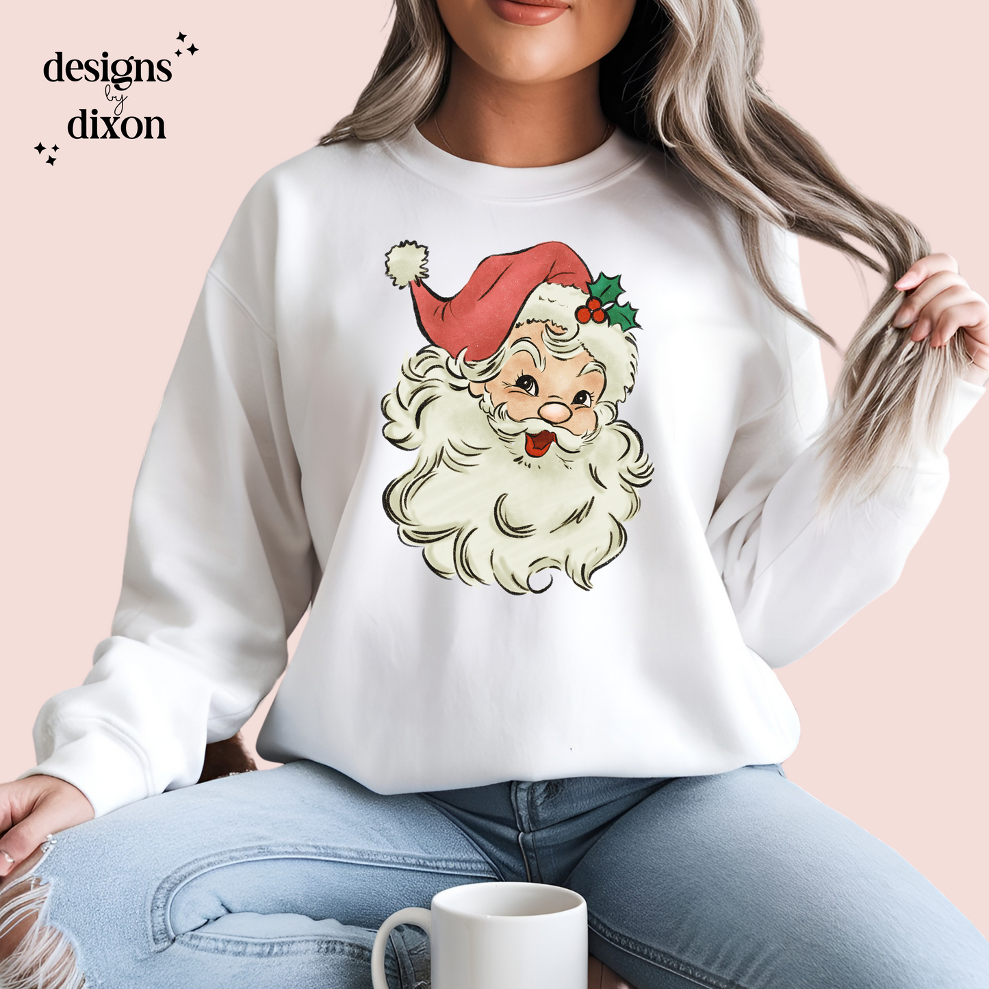 Vintage Santa Crewneck