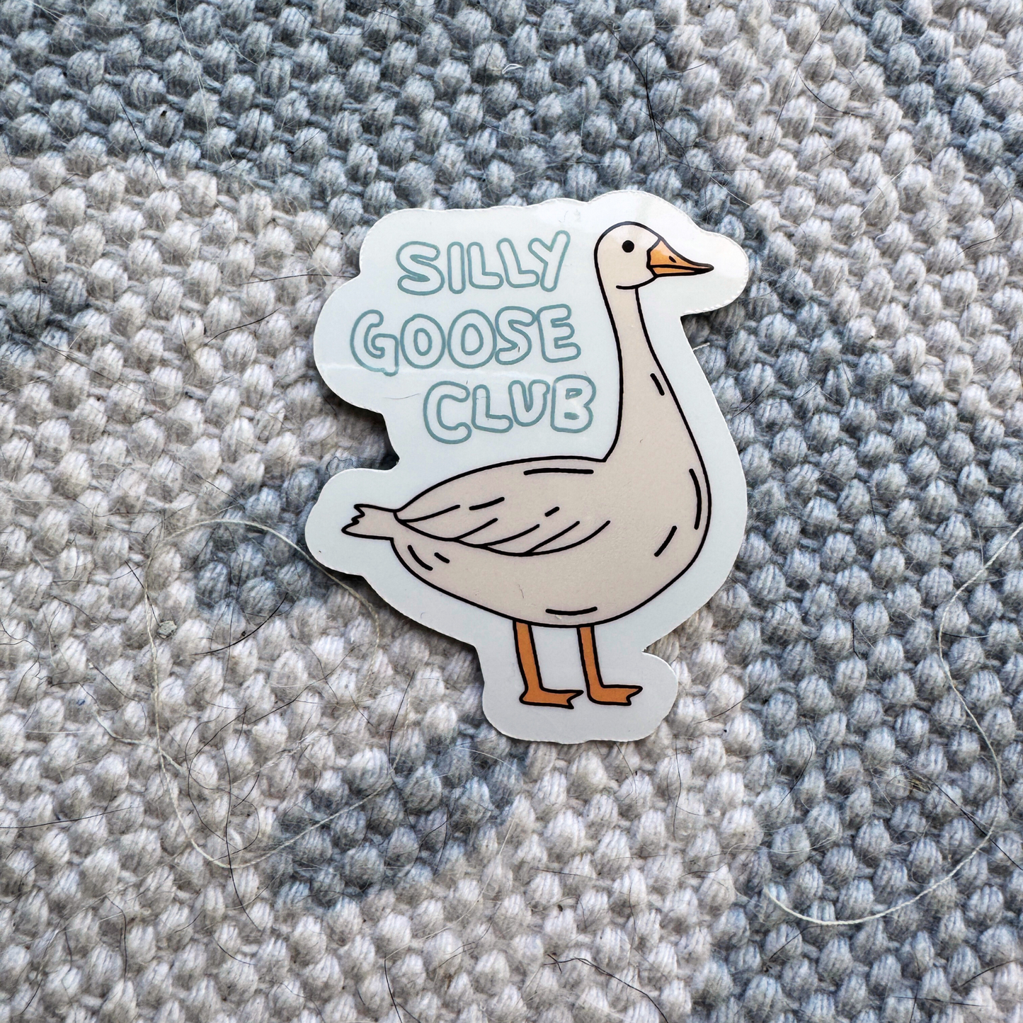 "Silly Goose Club" Vinyl Sticker