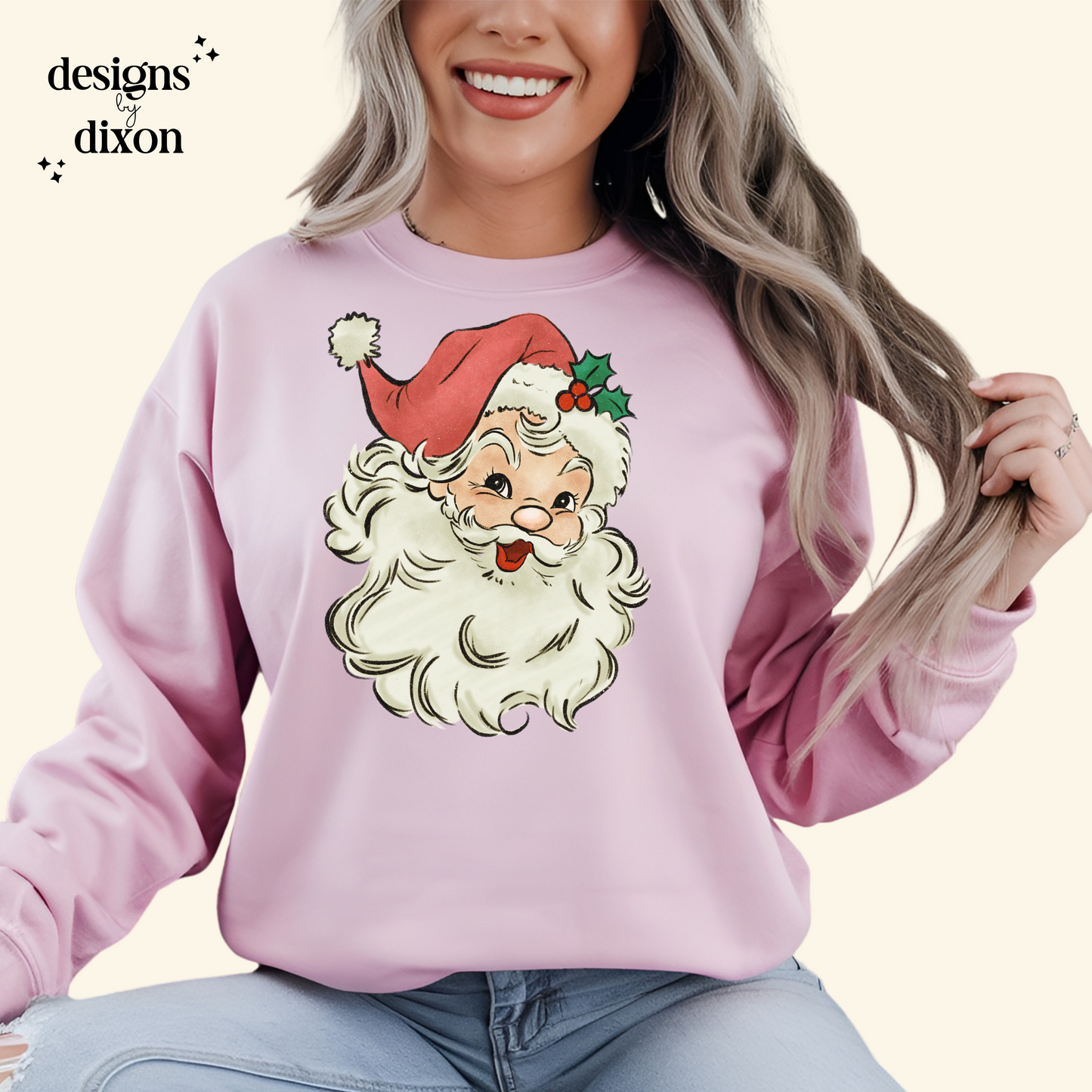 Vintage Santa Crewneck