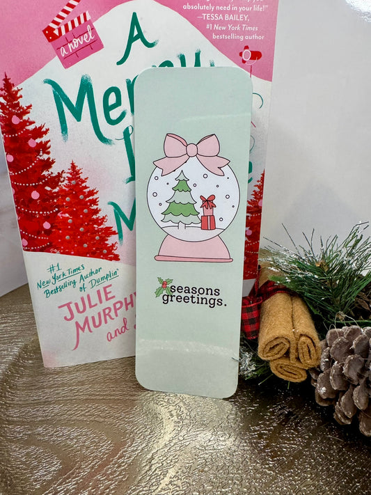 Season's Greetings Holiday Bookmark