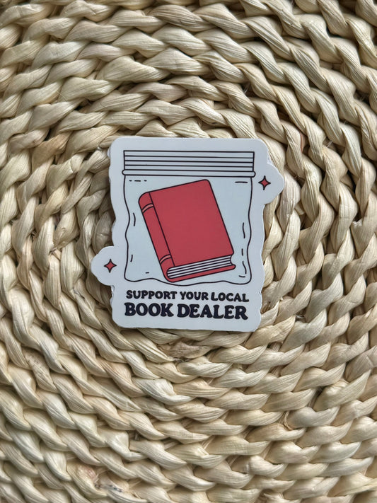 "Support Your Local Book Dealer" Vinyl Sticker