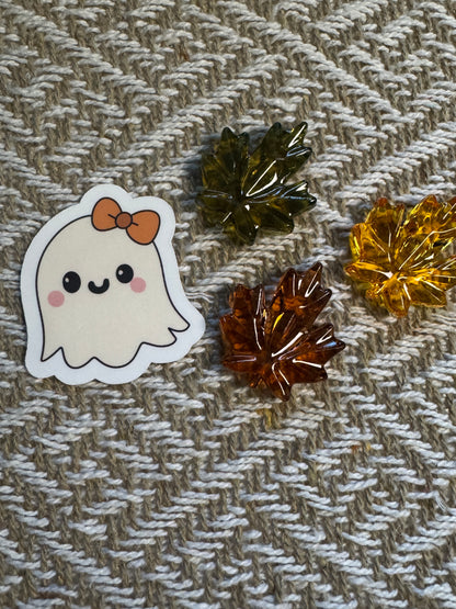 Cutie Ghost Vinyl Sticker