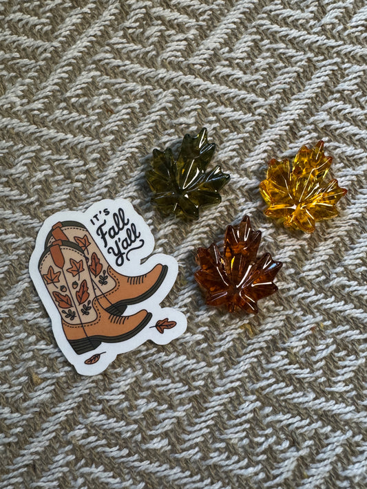 It's Fall Y'all Vinyl Sticker