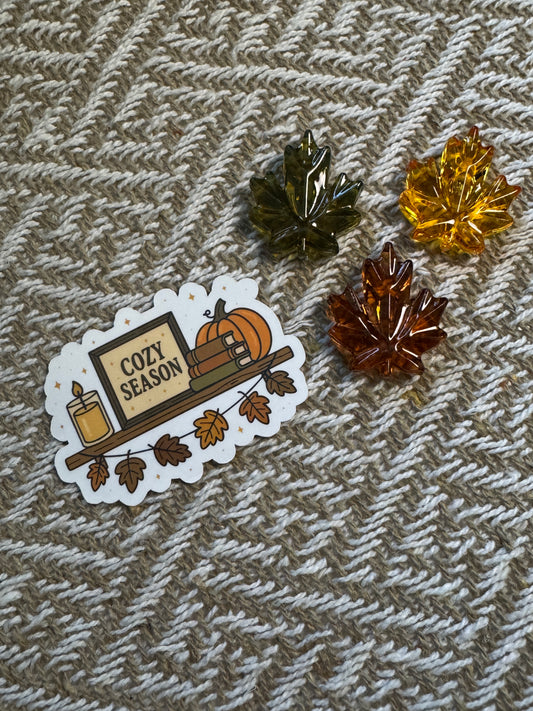 Cozy Season Vinyl Sticker