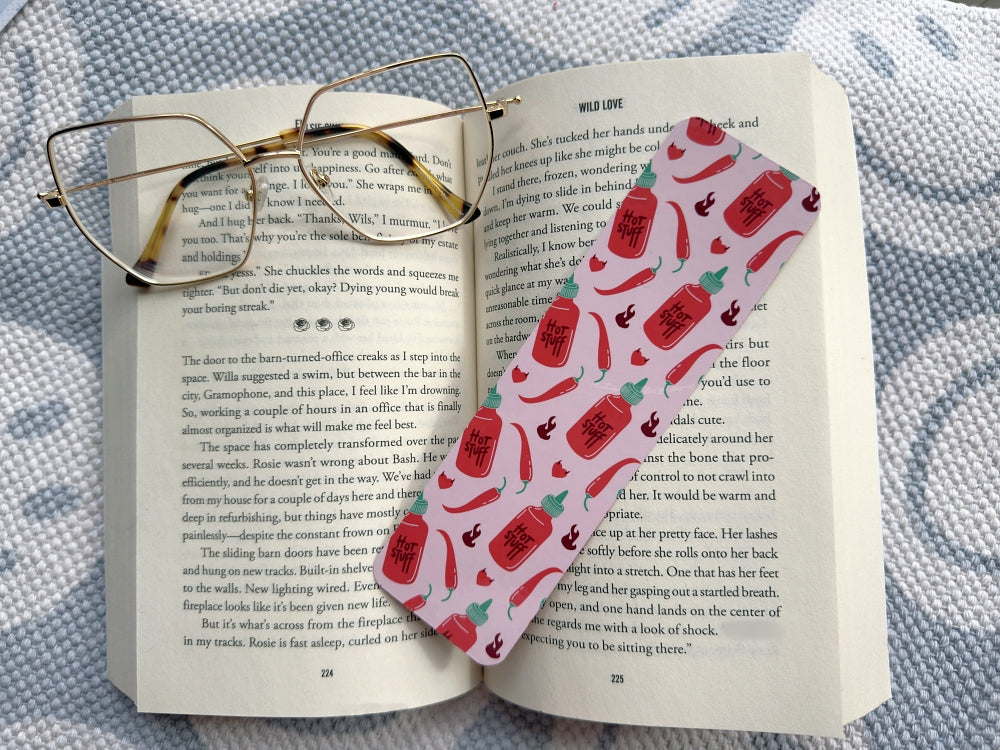 "Spicy" Printed Bookmark