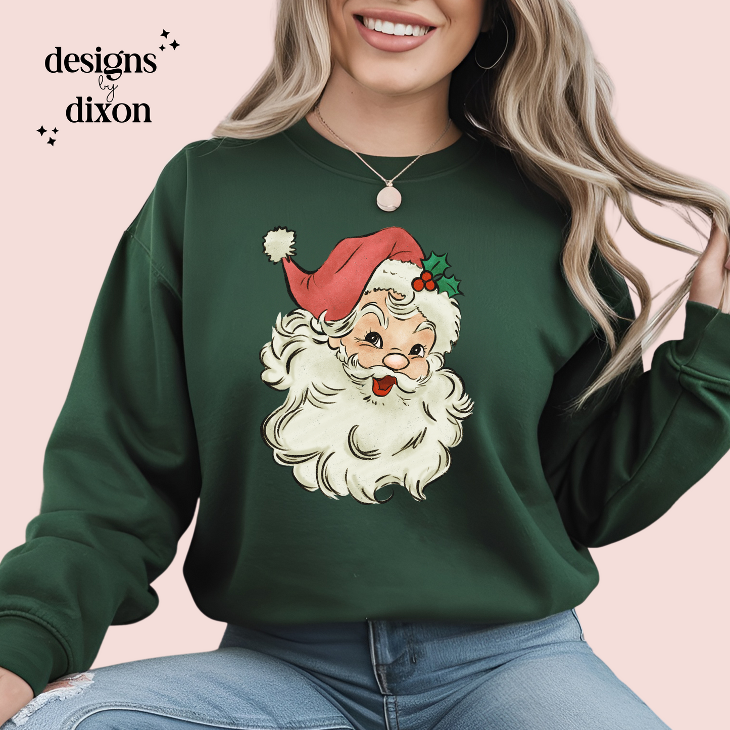 Vintage Santa Crewneck